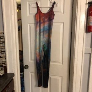 Black milk rainbow catsuit